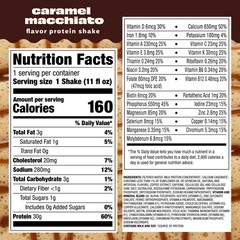 Premier Protein High Shake, Coffeehouse Caramel Macchiato, 11fl. oz., 15 pk.