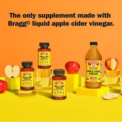 Bragg Apple Cider Vinegar Capsules 90 Count Non-gmo Vegan Sugar Free