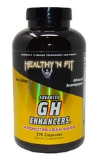 Healthy N Fit- GH Enhancers 270 Caps – GH, IGF1, NO2: Recovery, Rest, Repeat
