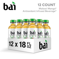 Antioxidant Infused Water Beverage, Malawi Mango, with Vitamin C and No Artifici