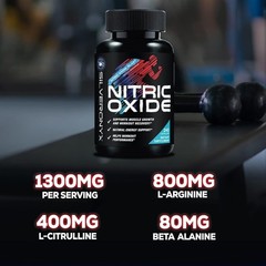 Nitric Oxide Booster 3X Strength L-Arginine Citrulline Alanine Caps