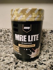 REDCON1 MRE Lite Whole Food Protein Powder – Low Carb & Whey Free Meal Replaceme