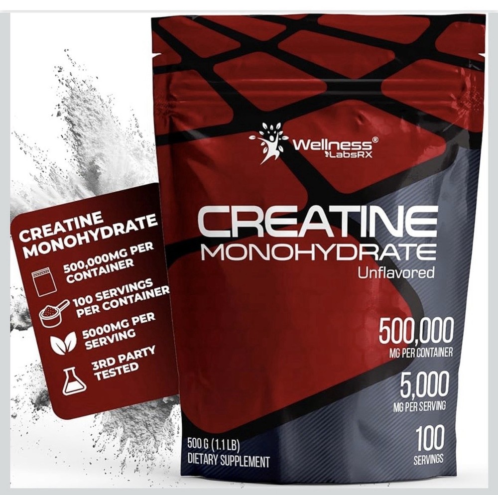 Creatine Monohydrate Powder 500g