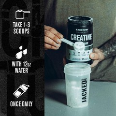 Creatine Monohydrate Powder 20.4 oz (578g) – 5g Daily Creatine Supplement for…