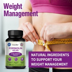 Forskolin / Weight Loss / Hunger Suppressant Supplement（30 to 120 Capsules)
