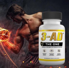 60 Capsules Patented Formula 25mg Muscle Support Supplement 2025 UK 3-AD®