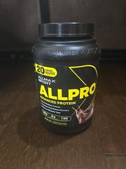 Sport, ALLPRO Advanced Protein, Chocolate, 3.2 lb (1,453 g)