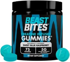 Creatine Infused Gummies – 5g Creatine Monohydrate Per Serving – NSF Certifie…