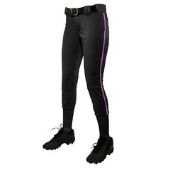 Champro Women’s Tournament Low Rise Softball Pants with Side Piping