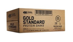 Optimum Nutrition Gold Standard Protein Shake, 24g 11 Fl Oz (Pack of 12)