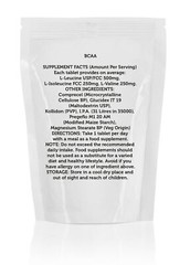 BCAA 1000mg Leucine isoleucine valine 30/60/90/120/180/250/500/1000 Tablets UK