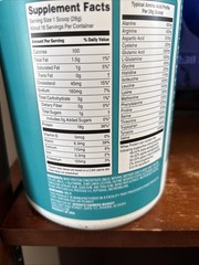 Sprouts Farmers Market Whey Protein birthday cake