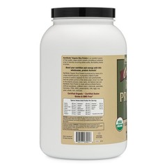 NutriBiotic Organic Rice Protein, Plain Protein Powder 3 Lb. (1.36 Kg)