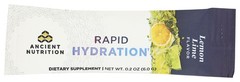 Lemon Lime Rapid Hydration Powder By Ancient Nutrition Dietary Supplement 15 …