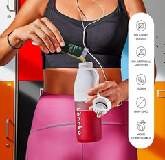 kencko ADD-ON Plus Protein Powder Smoothie Booster 12 Single Protein Packets