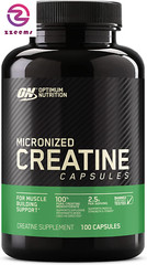 Micronized Creatine Monohydrate Capsules, Keto Friendly, 2500Mg, 100 Capsules