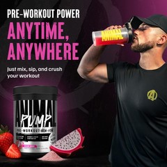 Animal Pump NS Stim-Free Pre Workout Powder for Men & Women – 20 Servings