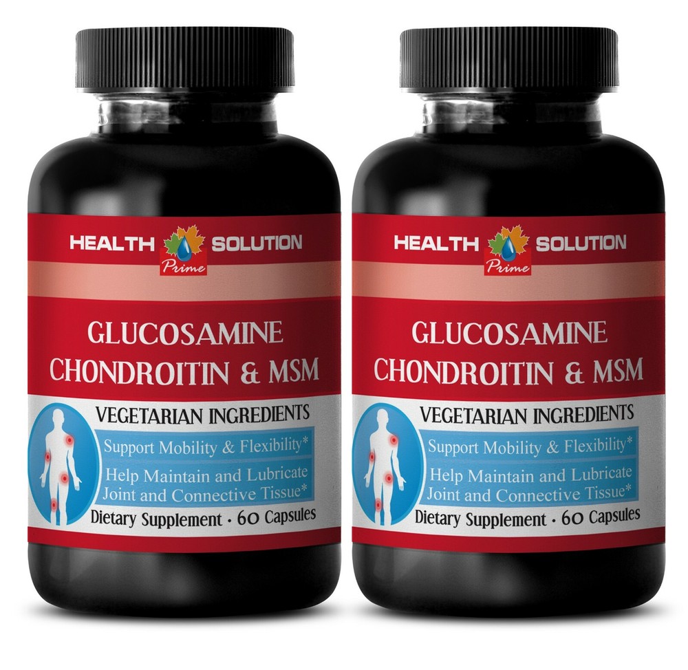 glucosamine supplement, GLUCOSAMINE CHONDROITIN & MSM, reduce joint stiffness 2B