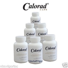 CALORAD CAPS 6 btls MG; SALE! ship to CANADA & UK; ORIG Formultr, Weight Loss