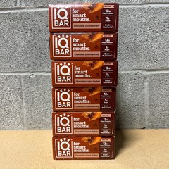 IQBAR – Chocolate Lovers Variety – 72 Count (6 Pack) – Vegan Energy Bars