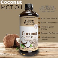 Buried Treasure Coconut Oil MCT 16 fl oz