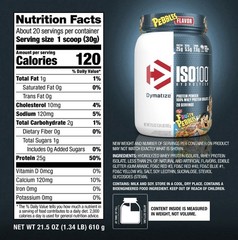 Dymatize ISO100 Hydrolyzed Isolate Protein Powder, Fruity Pebbles, 20 Serv