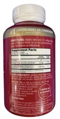 Qunol Mega CoQ10 Ubiquinol Dietary Supplement, 100 mg 120 Softgels