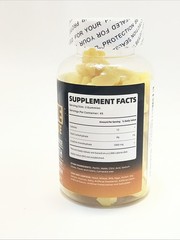 4x Happyummmm Creatine Monohydrate 90ct (360 Total) 5000MG, Pineapple, Exp 09/26