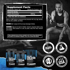 Creatine Monohydrate Powder – Micronized Creatine for Women and Men, Supports…