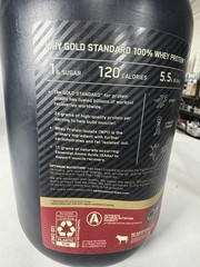 100% Whey Protein Powder, Double Rich Chocolate 1.98 Pound Exp:05/28/2027