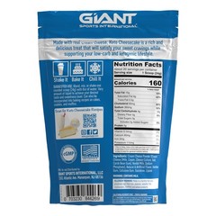 Giant Sports Keto Cheesecake Shake Mix Delicious Low Carb, Ketogenic Diet Gl…