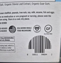 OM Master Blend Plant Protein Mushrooms & Adaptogens Dietary Supplement Power