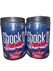2x Siren Labs Shock’D YOKED High Stim Pre-Workout – Wild cherry 60 Servings
