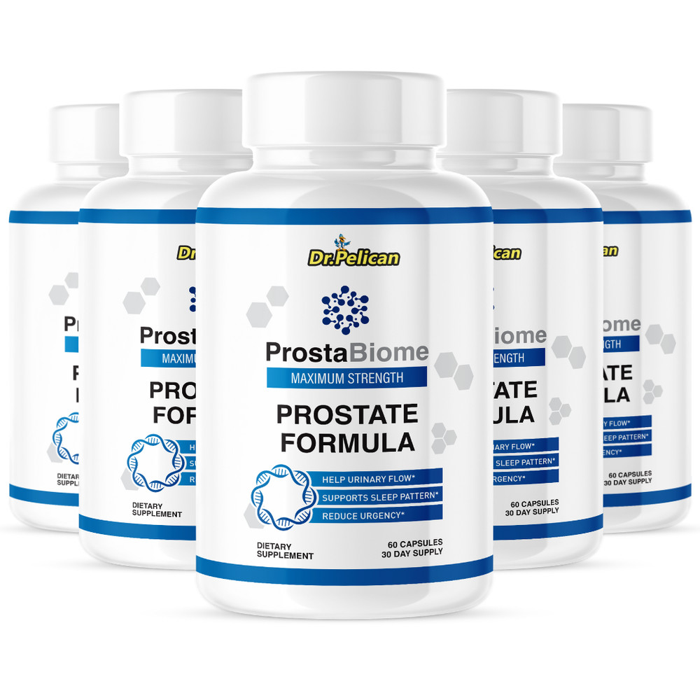 ProstaBiome – Support Supplement for Men – Urinary & Bladder Health-5 Bottles