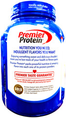 Premier Protein 30g High Protein Powder Vanilla Milkshake 3 lbs. EXP 03/2027