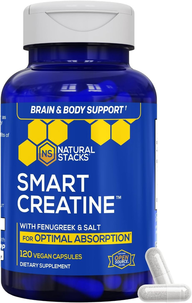 Creatine Monohydrate – 2500Mg Creatine Capsules – 450Mg Fenugreek Extract & 250M