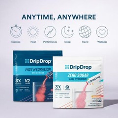 Zero Sugar Electrolyte Powder Pack 32 Servings Fast Hydration Travel Friendly