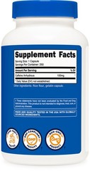 Nutricost Caffeine Pills 100mg Per Serving, 250 Capsules