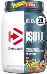 X Fruity Pebbles ISO100 Whey Protein Powder Isolate, 25G of Protein, 20 Servings