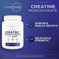 Creatine Monohydrate (Unflavored) 1 KG, 5000mg (5g) Per Serving, Micronized, …