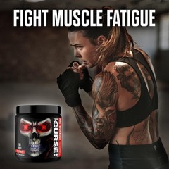 JNX SPORTS The Curse! Pre Workout Powder for Men & Women, Caffeine, Beta-Alanine