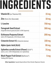 Hunger Bulk Support Appetite Booster L-Leucine + SA3X for Men & Women Made in US