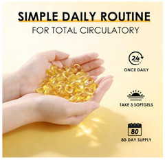 Nattokinase 10,000 FU 240gels Serrapeptase/Bromelain/CoQ10/Turmeric