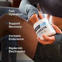 Transparent Labs Hydrate Naturally Sweetened Electrolytes Powder – Hydration