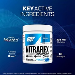 Nitraflex Powder – Boosts Strength & Energy, Blue Raspberry