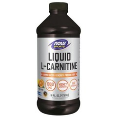 NOW FOODS L-Carnitine Liquid 1000 mg Citrus 16 fl oz