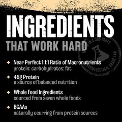 Animal Meal Protein Shake with Whole Food Ingredients, Aids in Muscle Recove…