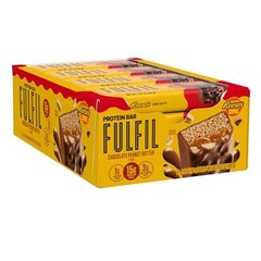 Fulfil Chocolate Peanut Butter Flavored Protein Bar Made Reeses Peanut Butter