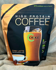 Chike High Protein Coffee Chai Latte Powder 455g Gluten-Free No Added Sugar
