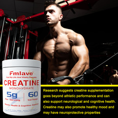 Micronized Creatine Monohydrate Powder 300g, 60 Servings, Unflavored Creatine US